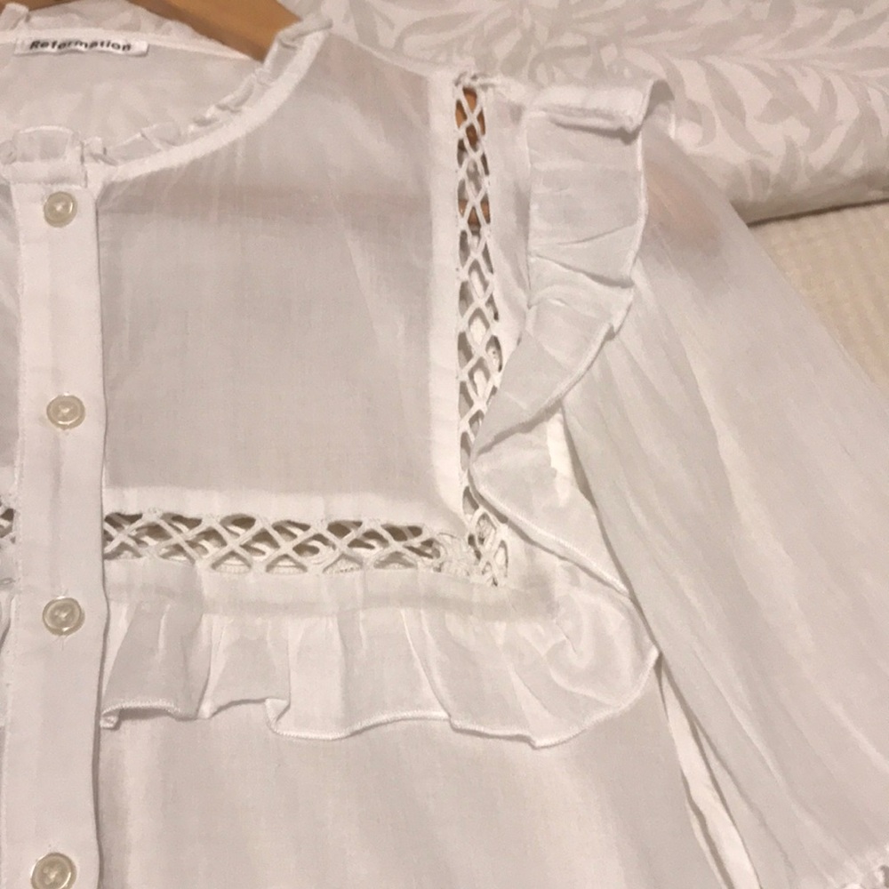Reformation Blouse